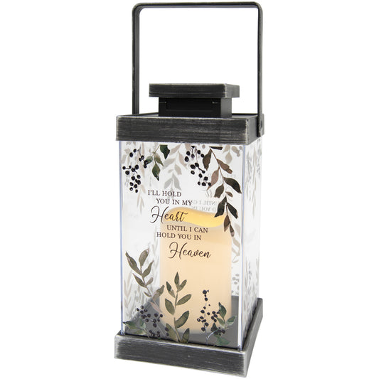 Lantern 13" ANT. BLK- Hold You