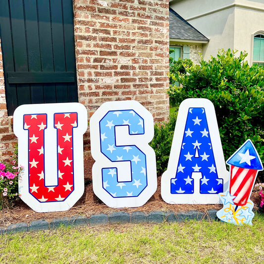 USA 32” Individual Letters