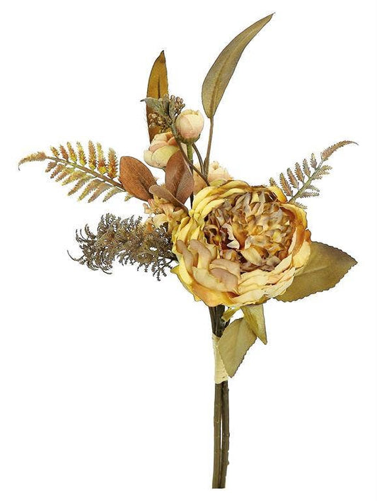 Harvest Peony & Foliage Bundle, #PM3050-COF