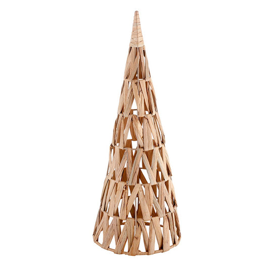 Open Weave Hyacinth Cone Tree - 20" H