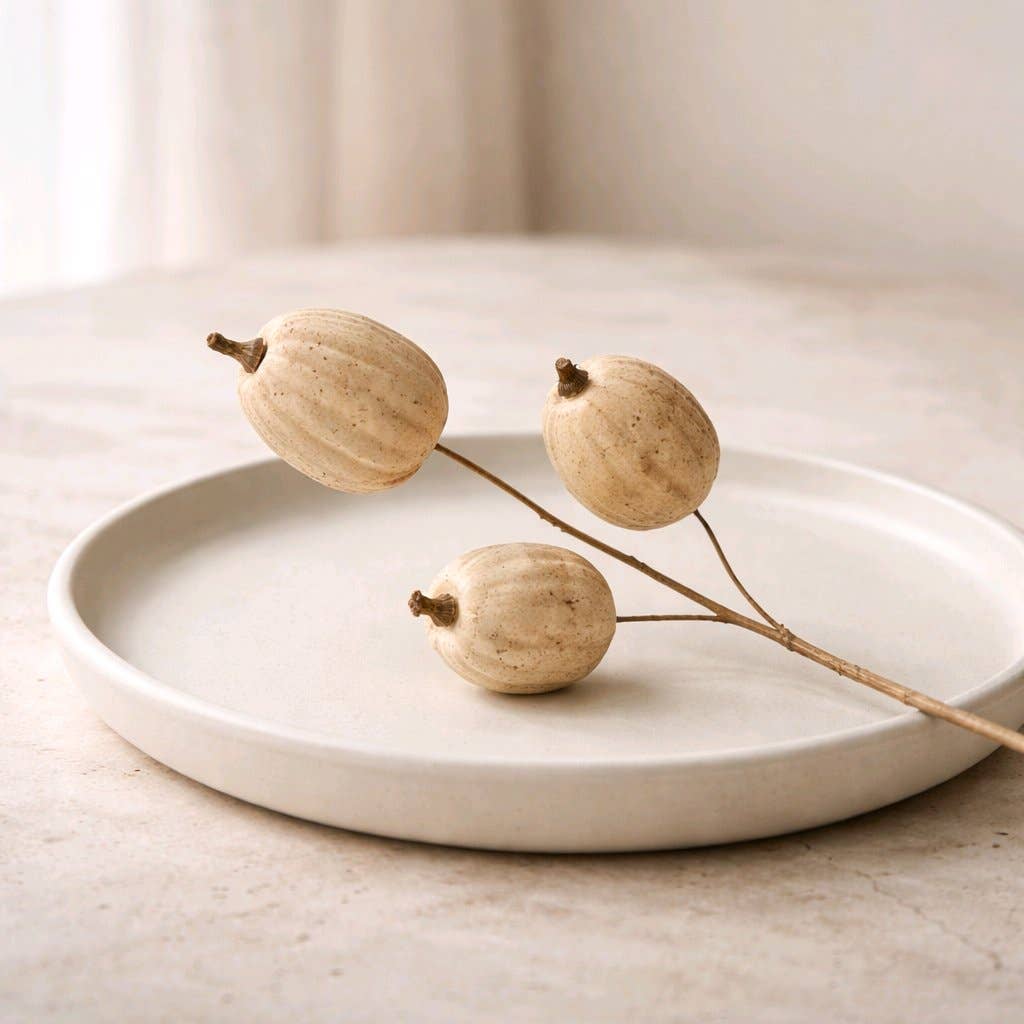 Tall White Pumpkin Stem