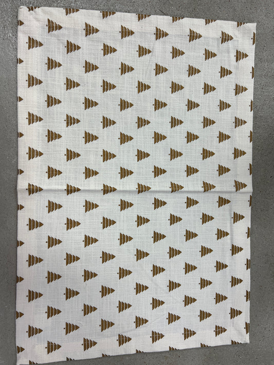 Gold Christmas Tree Placemat