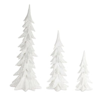 Set of 3 Polyresin Trees WH