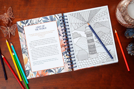 In Jesus' Name Devotional Coloring Book (New Product!)