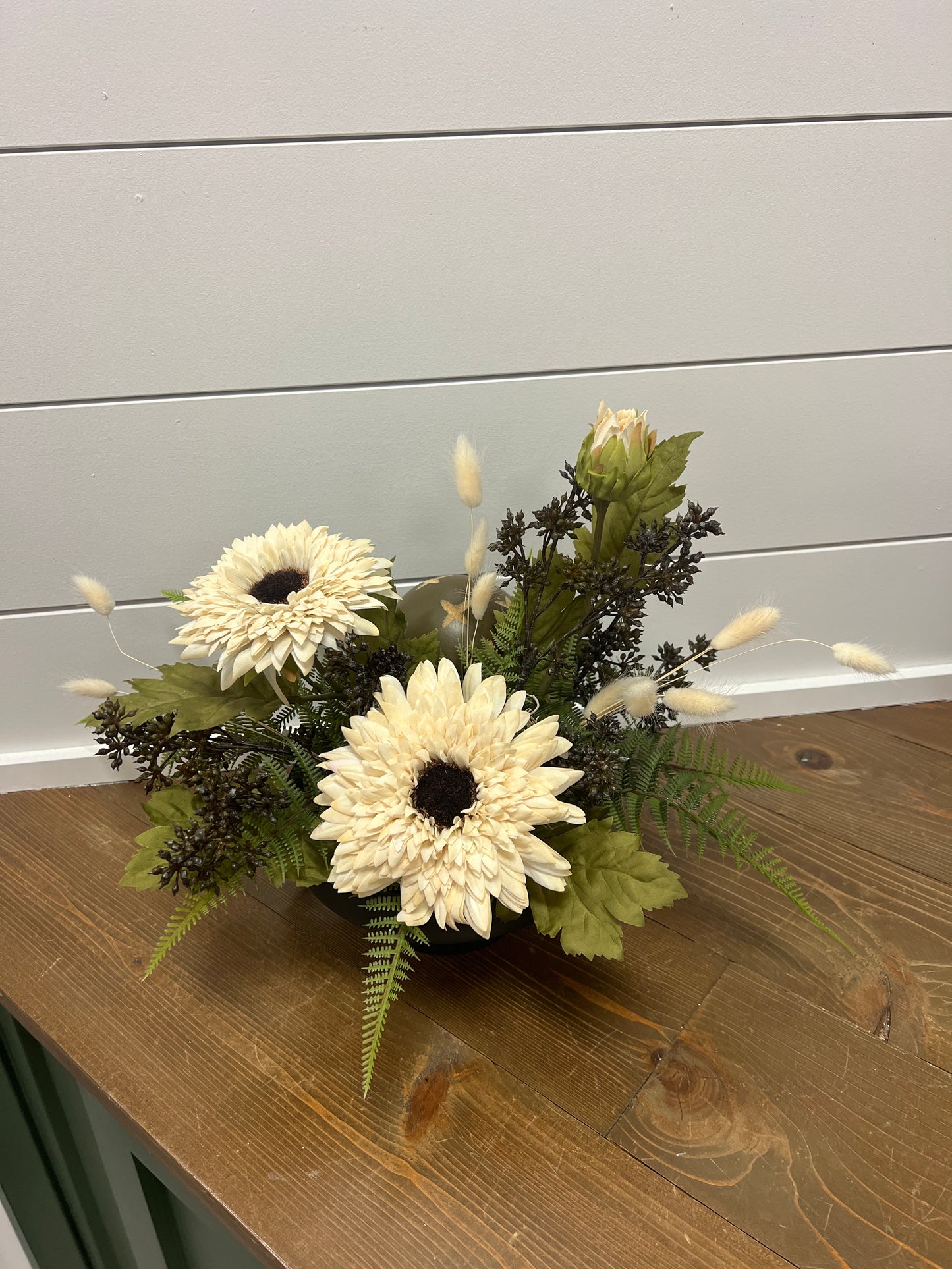 Cream Sunflower Arrangement