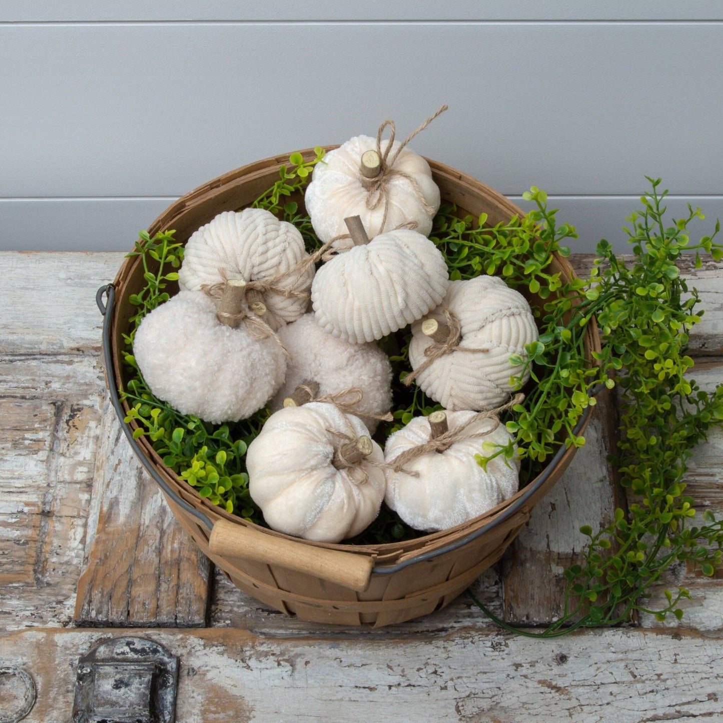 Creamy Soft Fabric Pumpkins