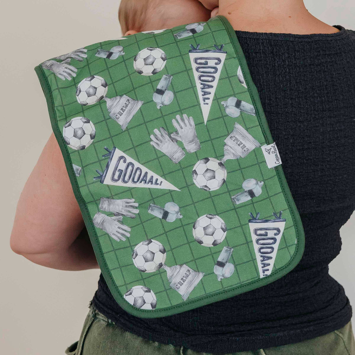 3 Pack Premium Burp Cloths - All Star