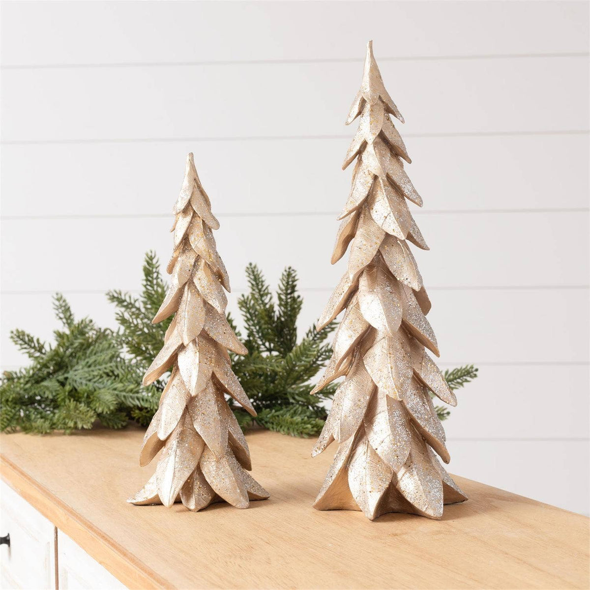 Champagne Christmas Trees