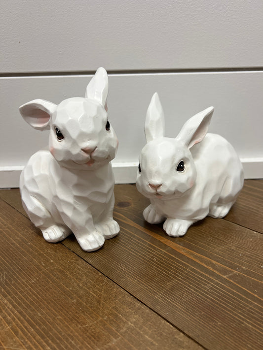 Sm Res Weathered Bunny Decor Asst