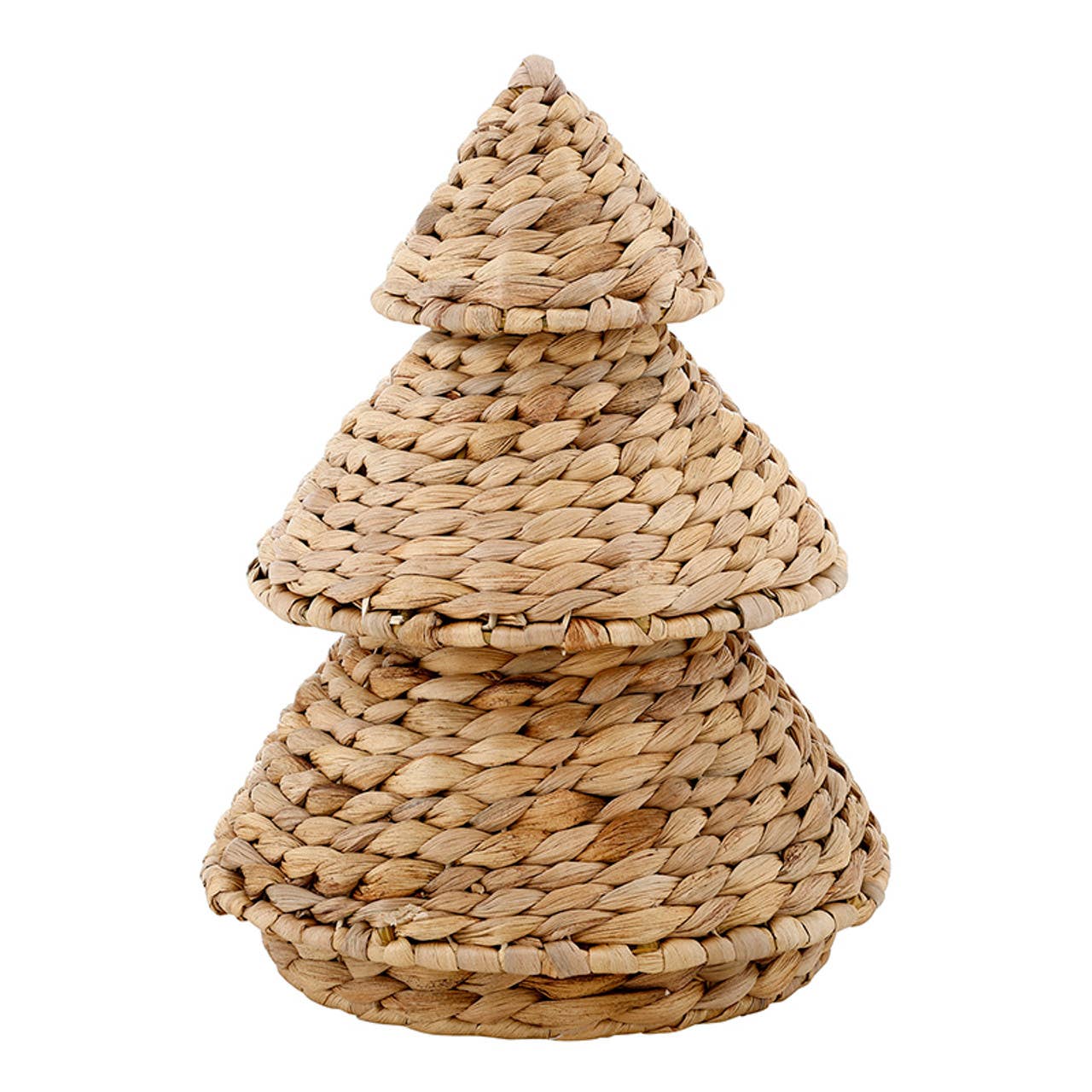 Hyacinth Cone Tiered Tree - 12" H