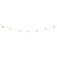 LED Ball Ornament Light String w/6 Hr Timer