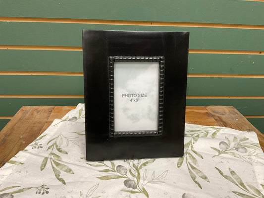 Black Bead Wood Frame