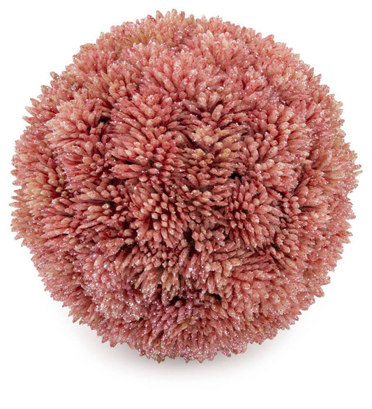 Mauve Lg Berry Ball 4" Dia Decorative Accent
