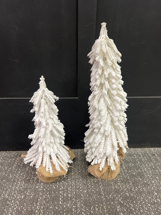 13.5" Snow Pine Tree