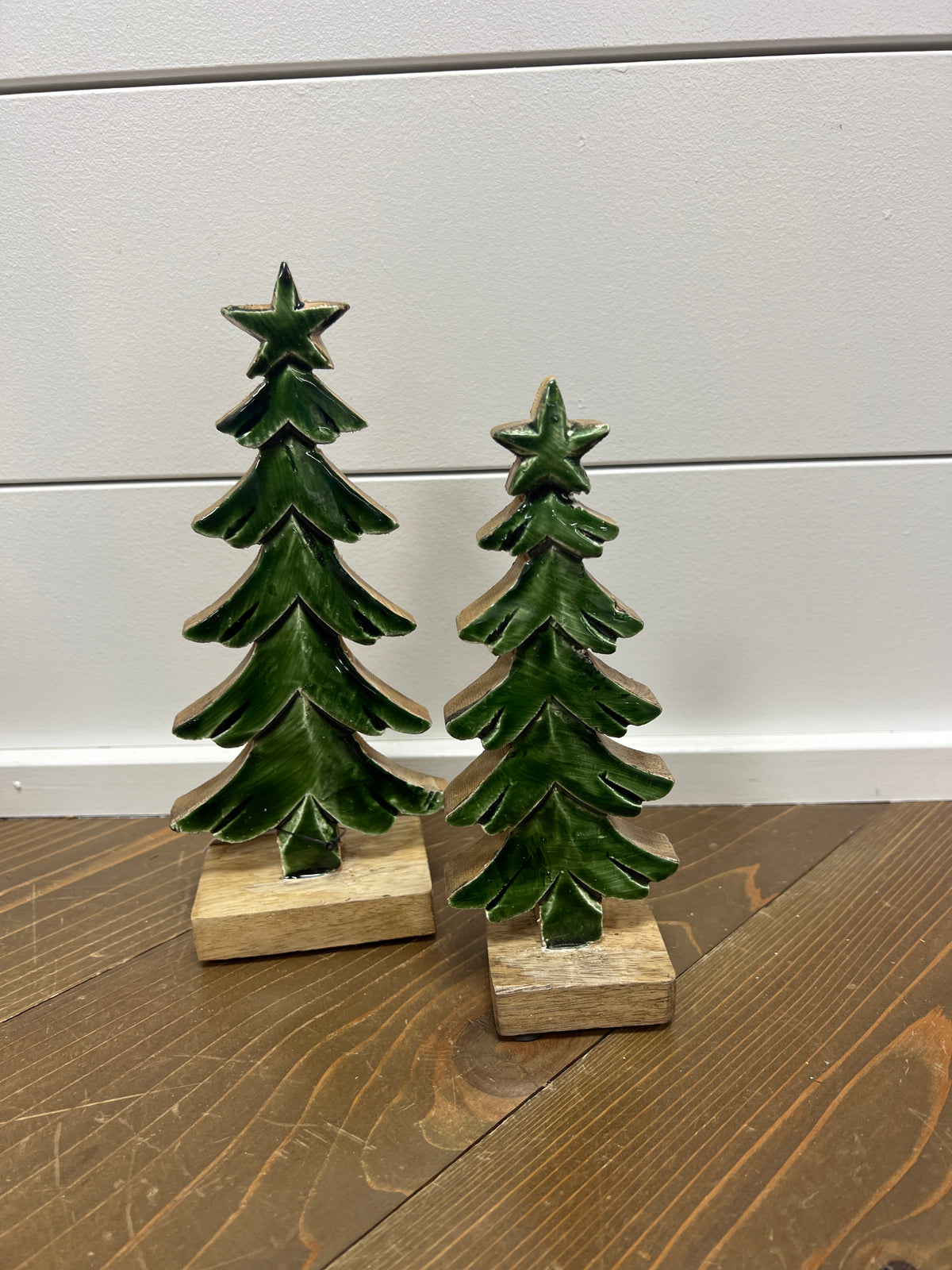 Green Carved Tree