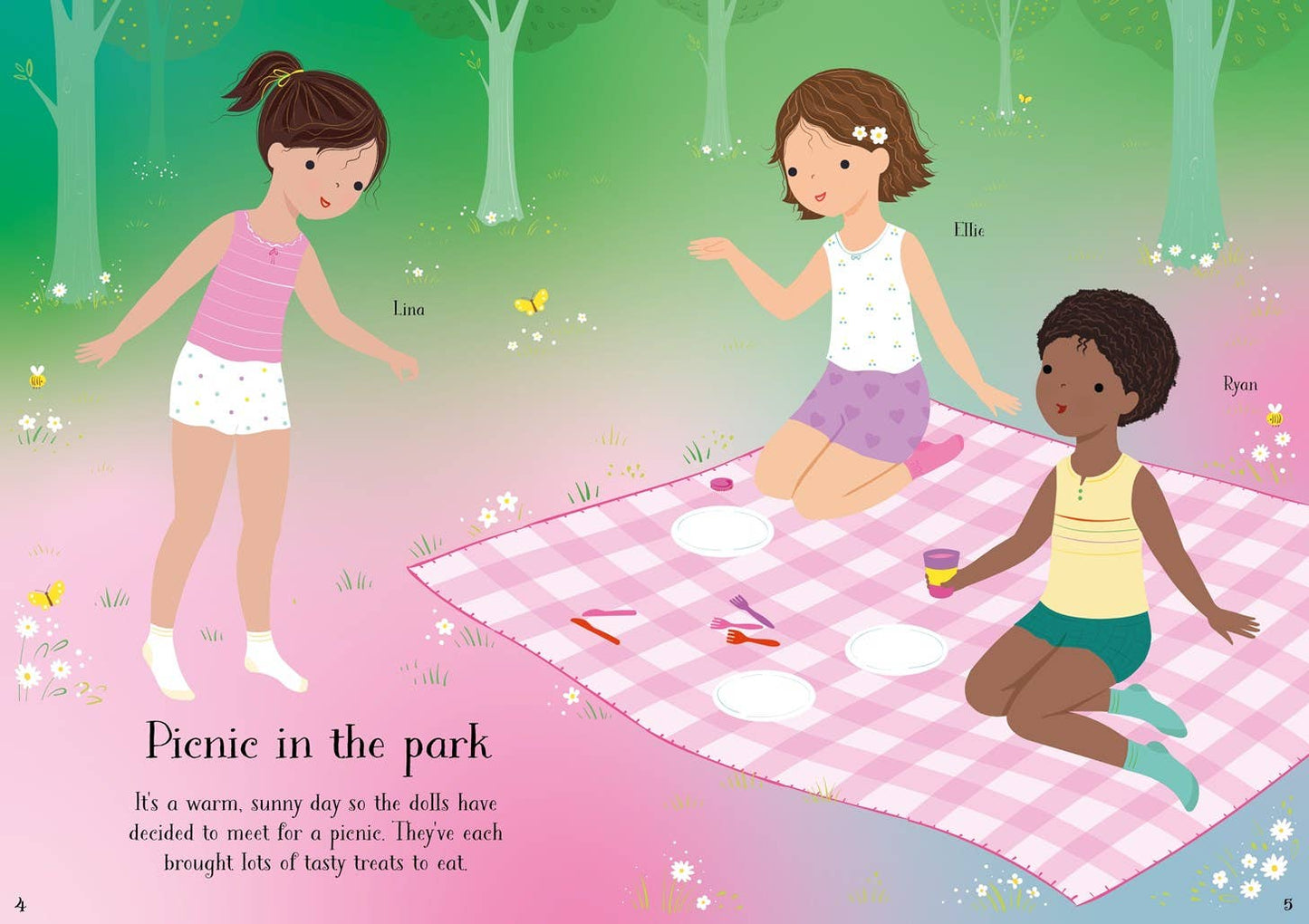 Little Sticker Dolly Dressing Summer Fun : Usborne