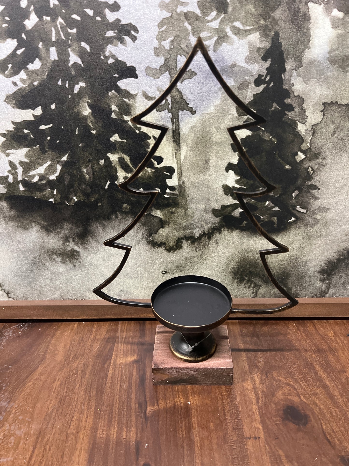 Metal/Wood Tree
