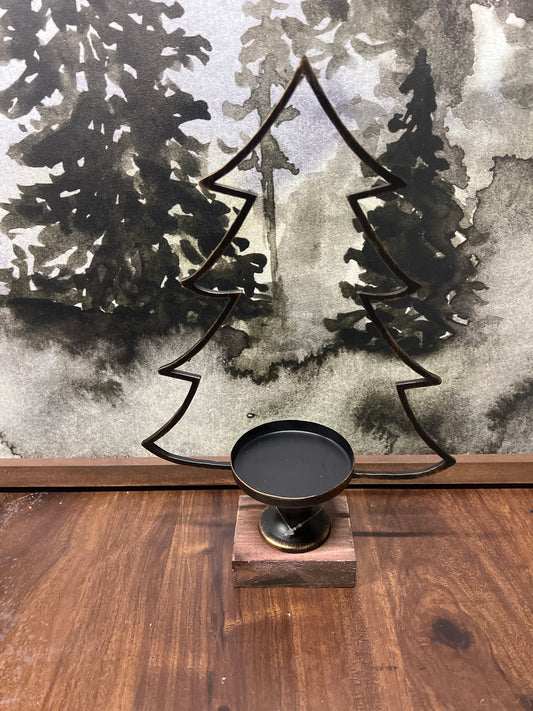 Metal/Wood Tree
