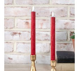 Red Taper Candle