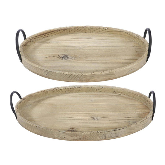 Farmers Market Wooden Tray