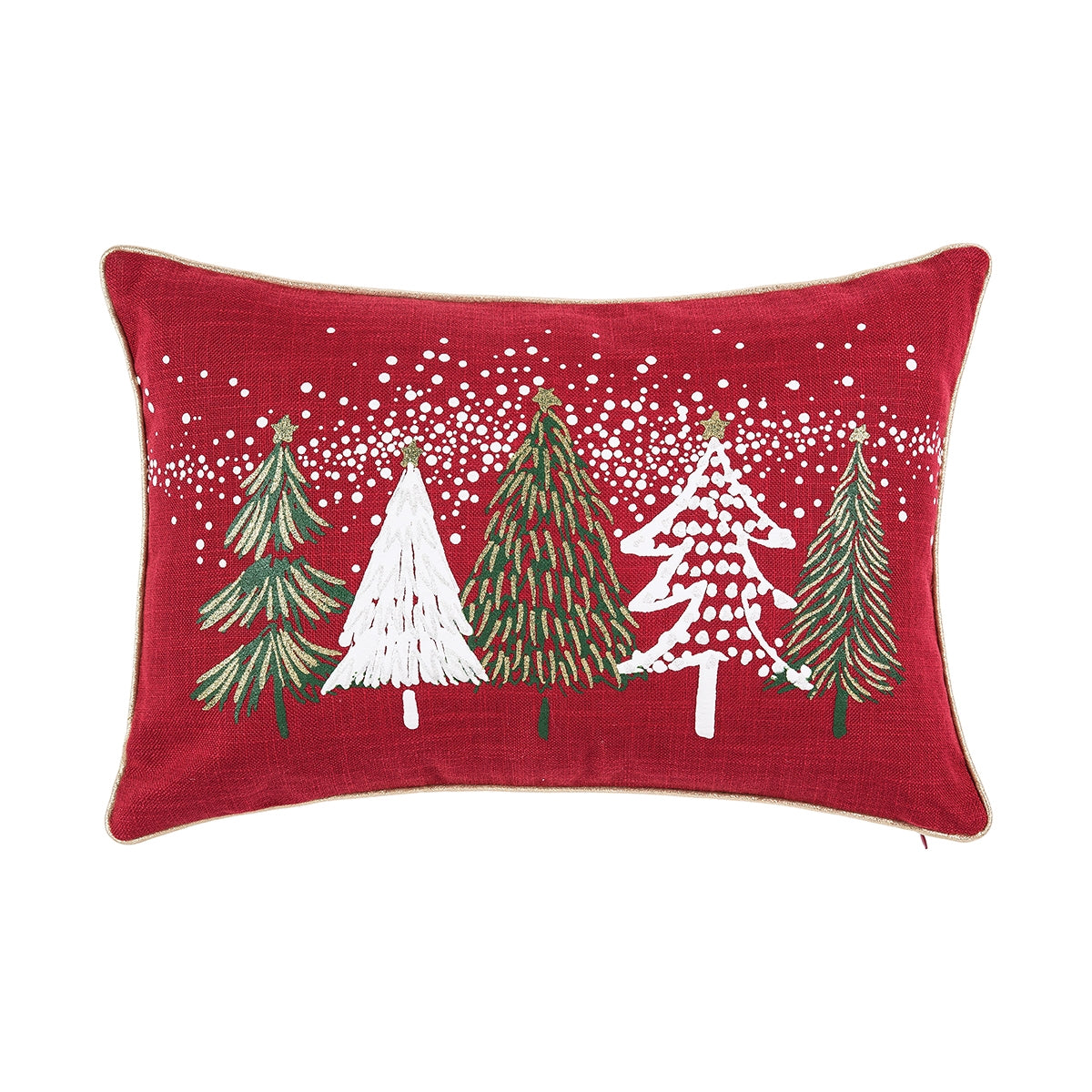 Snowy Trees Pillow