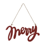 Merry Sign