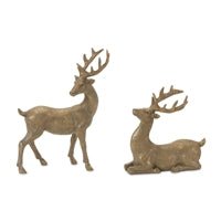 S/2 Gold Deer