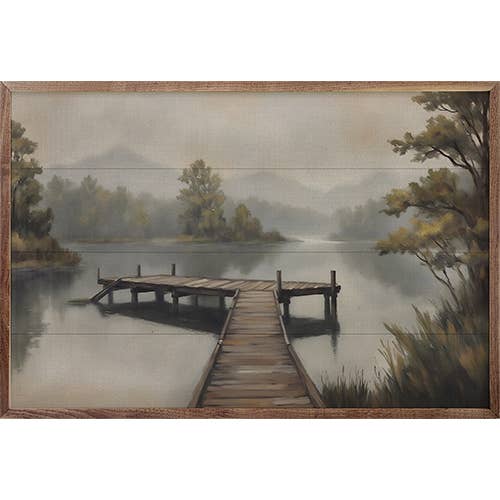 Dock By The Lake
