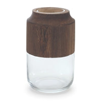 Glass/Wood Container