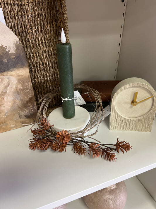 Pinecone Candle Ring