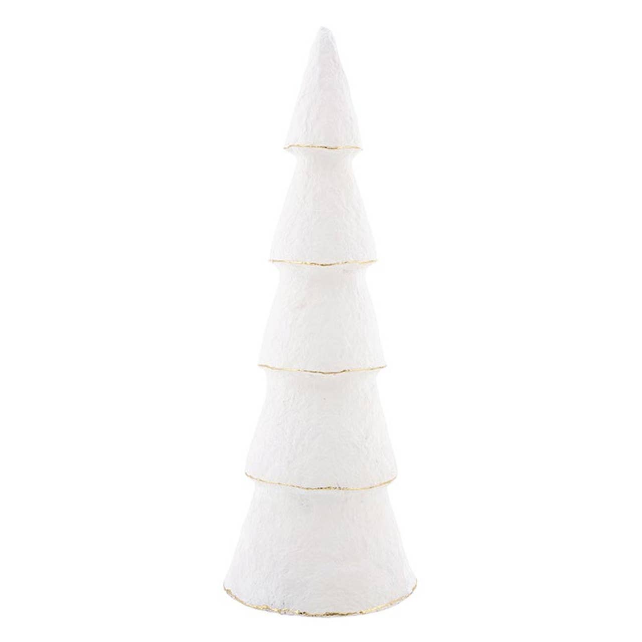 Paper-Mache Trees - Ivory