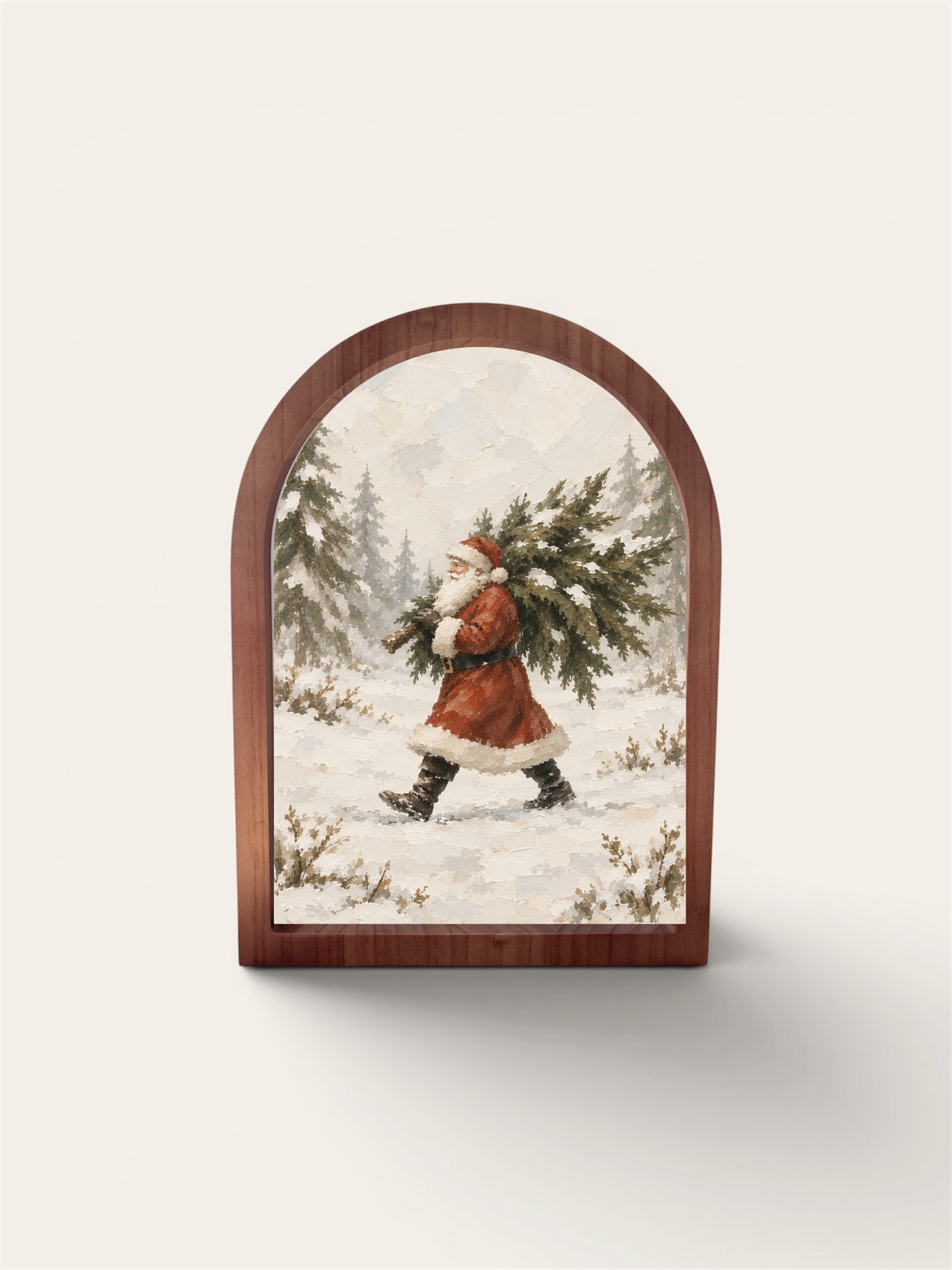 Santa Carrying Tree, Arch | Christmas 2026