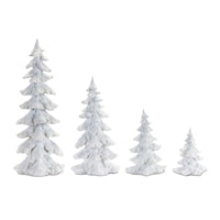 Tree (Set of 4) 6.5"H, 9"H, 13.25"H, 18"H Resin