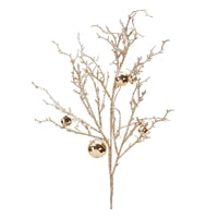 Sleigh Bell Branch 25”H