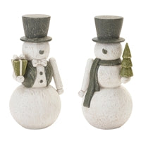Green/White Snowman