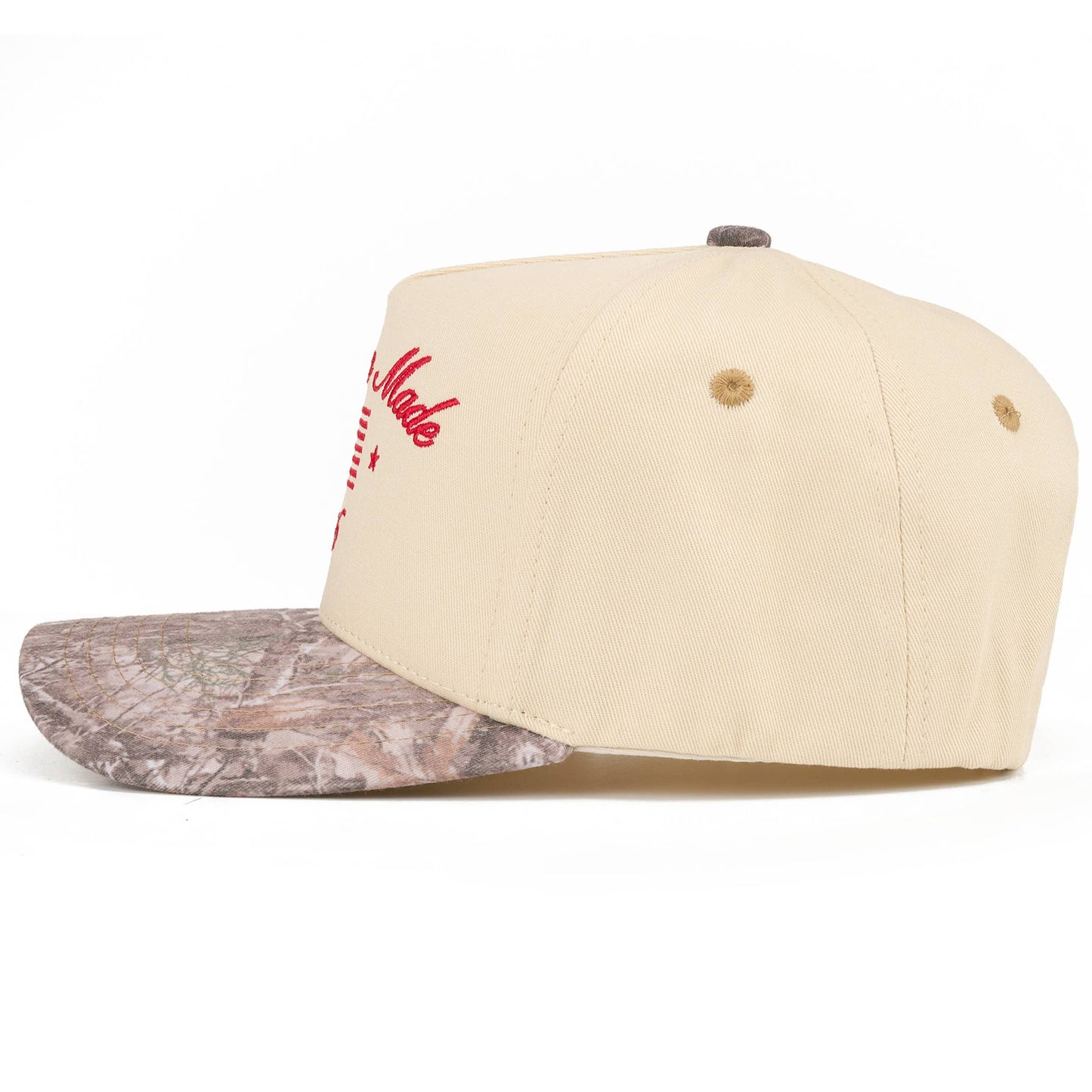 C.C AMERICAN MADE 1776 Letter on Two Tone Trucker Hat