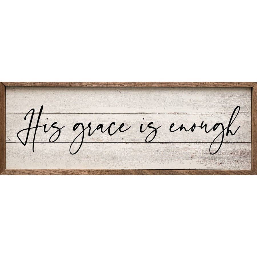 His Grace Is Enough Whitewash