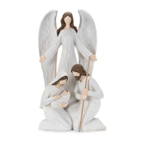 16" Holy Family with Angel