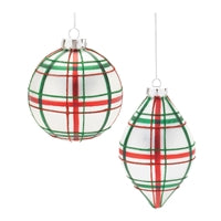 Holiday Glass Ornament