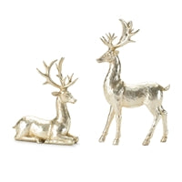 Deer (Set of 2) 8.5"H, 12"H