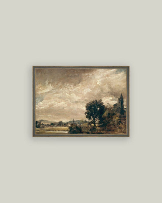 The Fisher's House Framed Antique Art