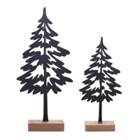 Black Metal Trees
