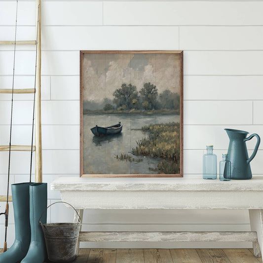 Boat On The Lake