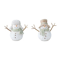 Snowman (2 Asst) 5.75”H Resin