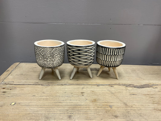 Mini Embossed Planter
