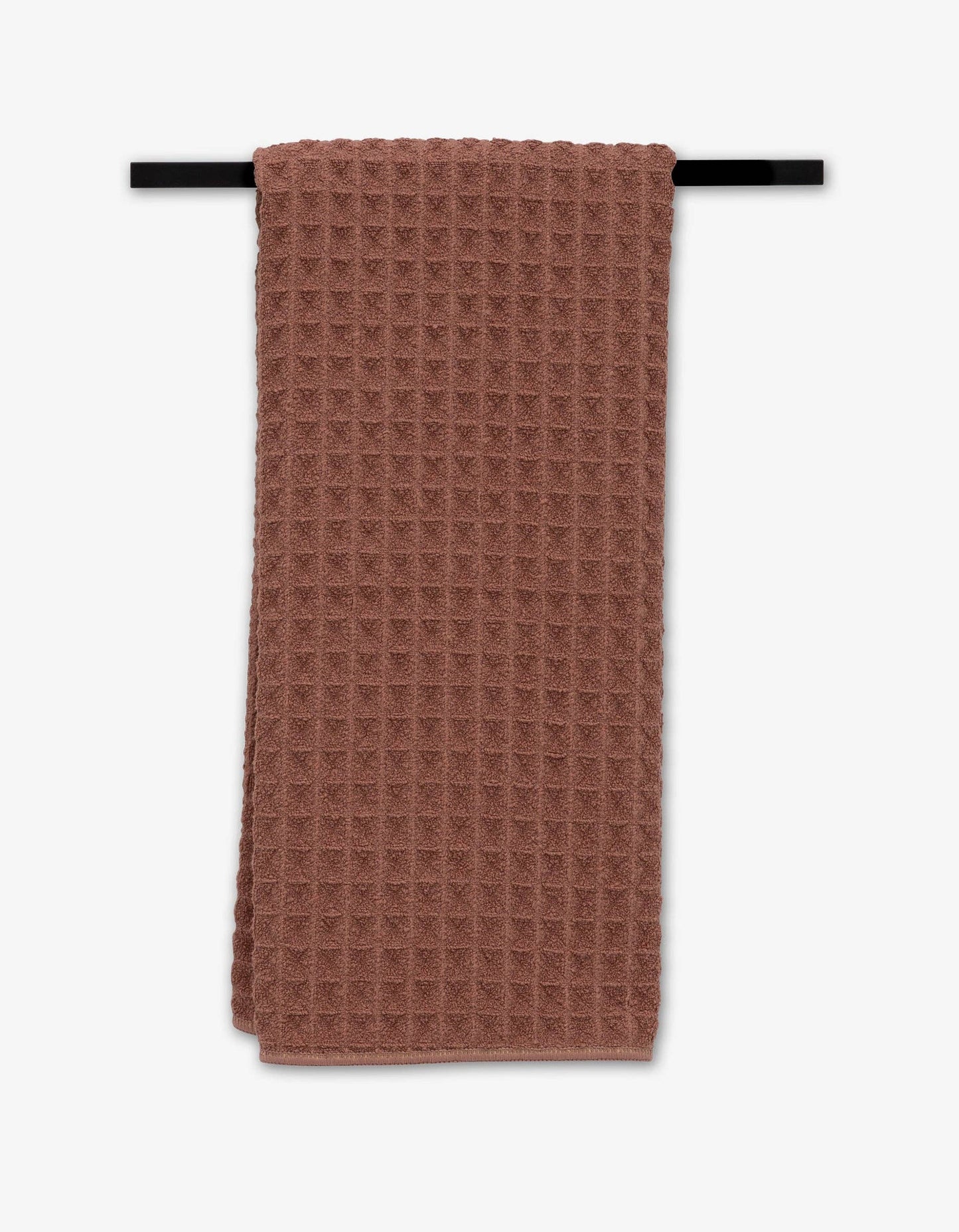 Dusty Rose Waffle Hand Towel