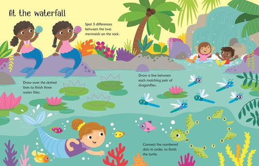 Wipe-Clean Mermaid Activities : Usborne
