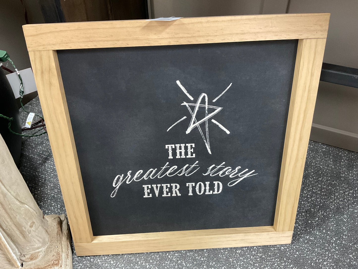 Framed Spiritual Sign