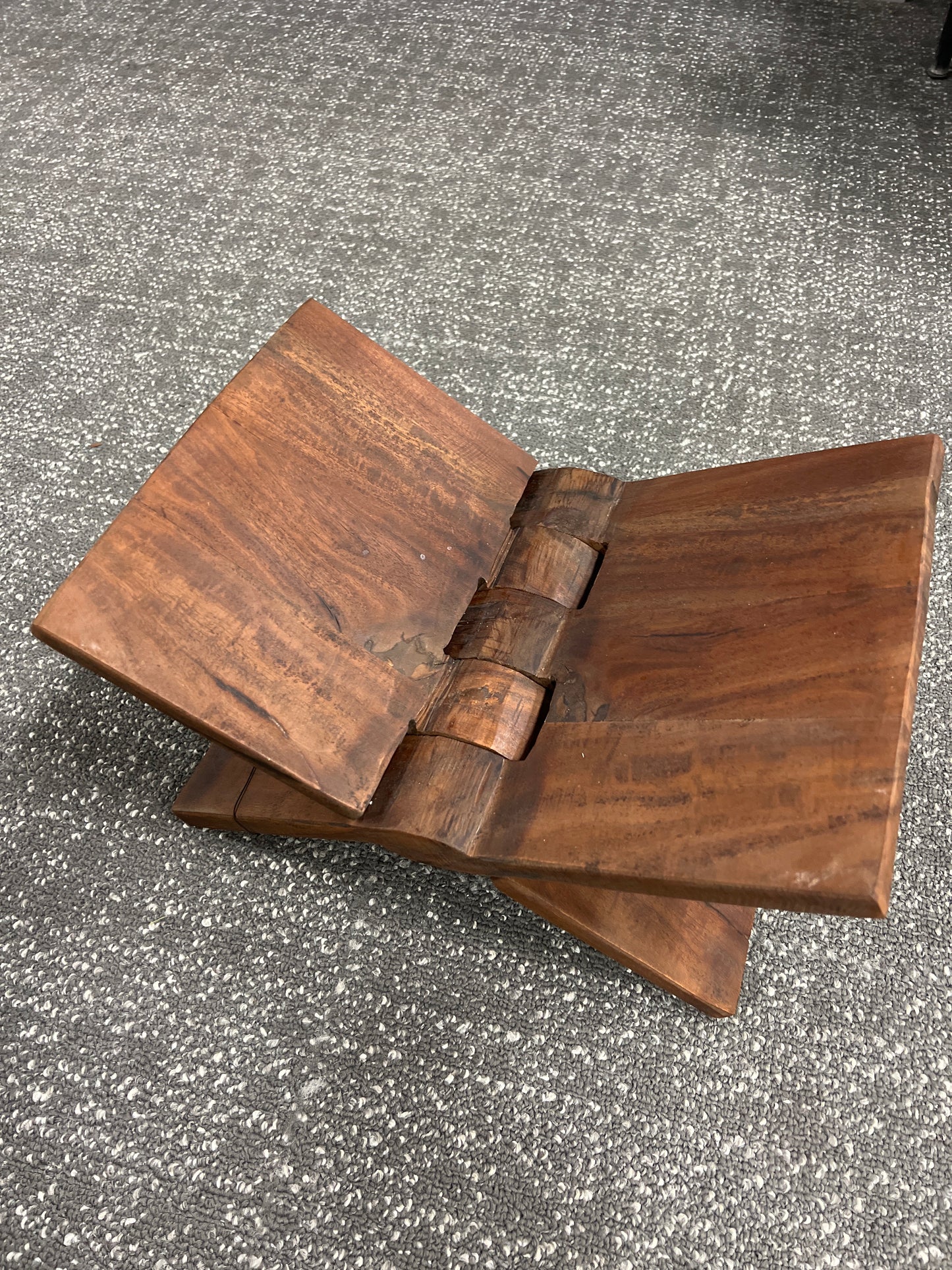 14.5x7 Reclaimed Wood Reproduction Book Holder