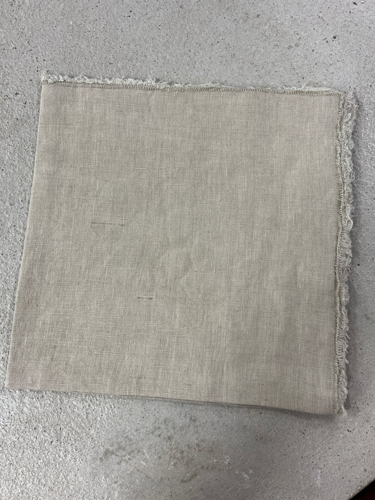 Natural Fringe Napkin